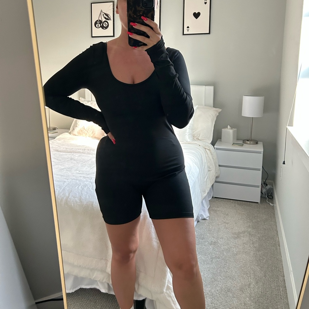 Long Sleeve and Shorts Onesie